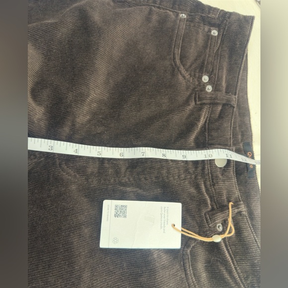 NWT quince Organic Stretch Corduroy Straight Leg Pants - Picture 8 of 10